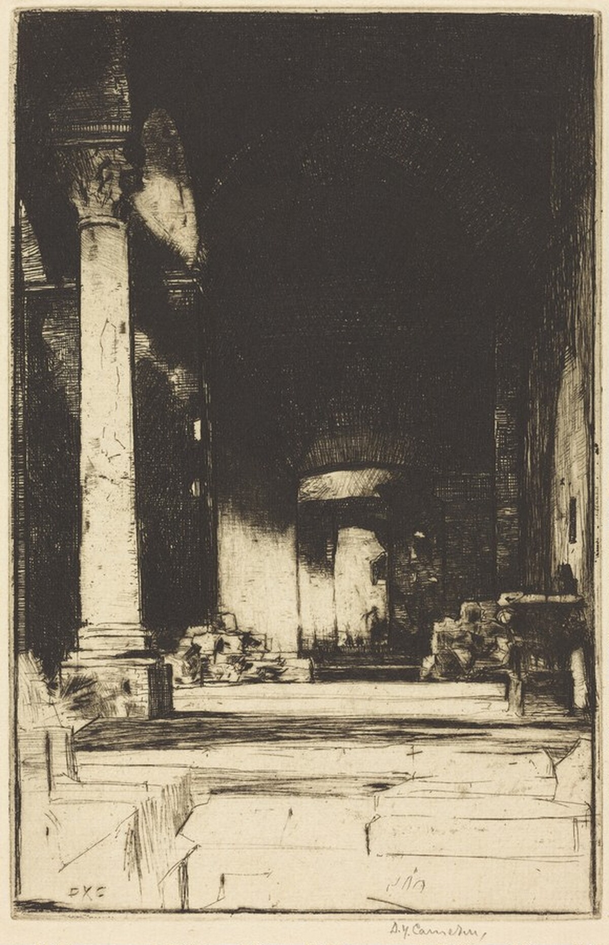 Santa Maria by David Young Cameron