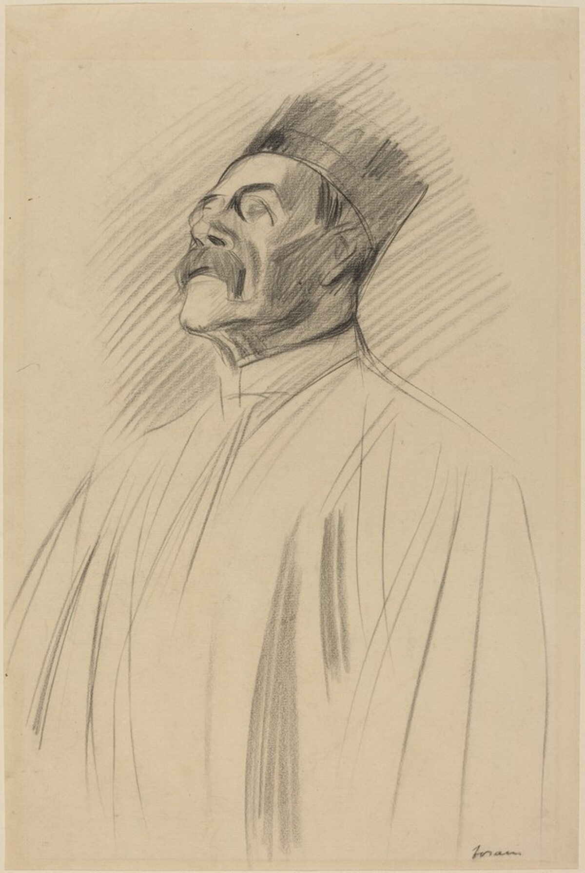 Head of a Lawyer by Jean-Louis Forain