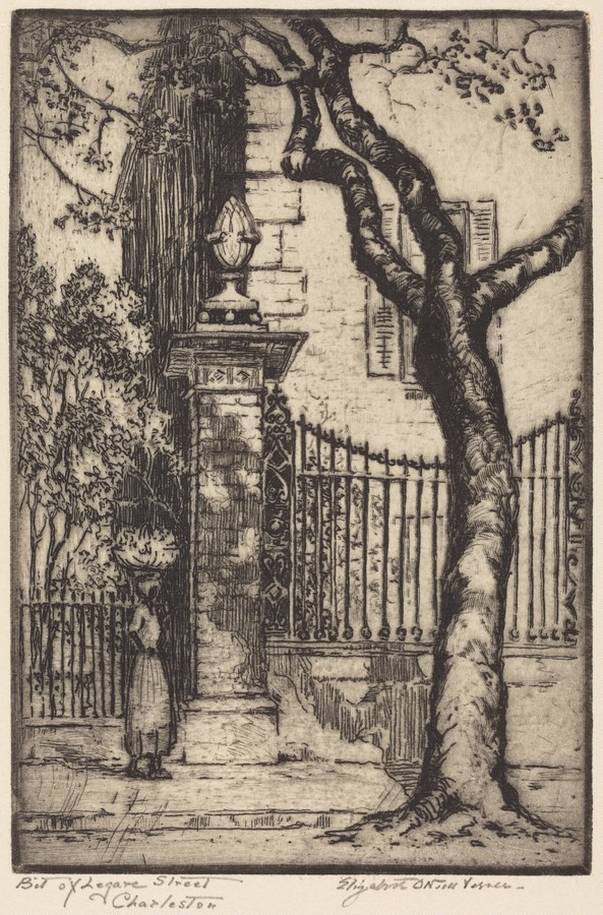 Bit of Legare Street by Elizabeth O'Neill Verner