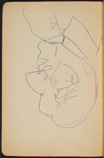 männliche Bildnisstudie (Male Portrait Study) [p. 10]