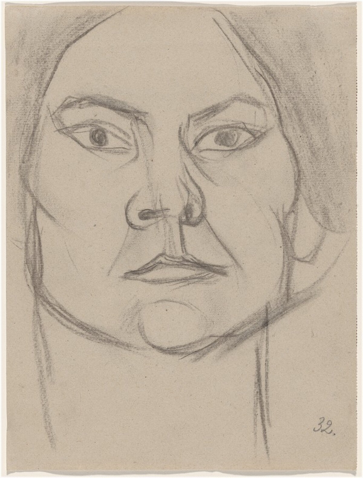 Self-Portrait by Lyubov Popova