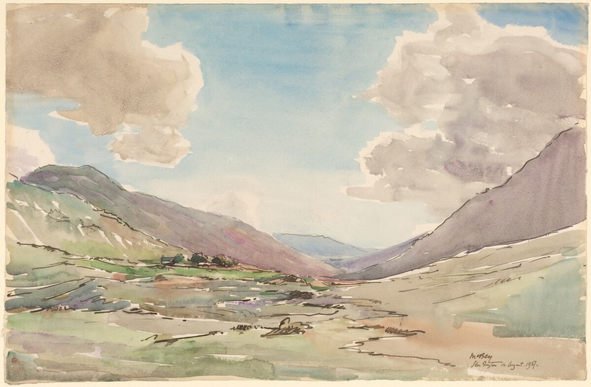 Glen Douglas by James McBey