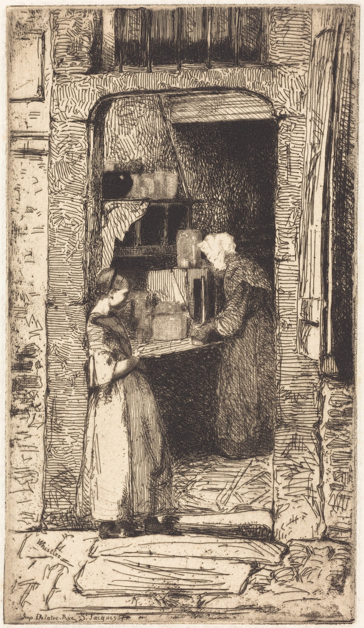 La Marchande de Moutarde by James McNeill Whistler