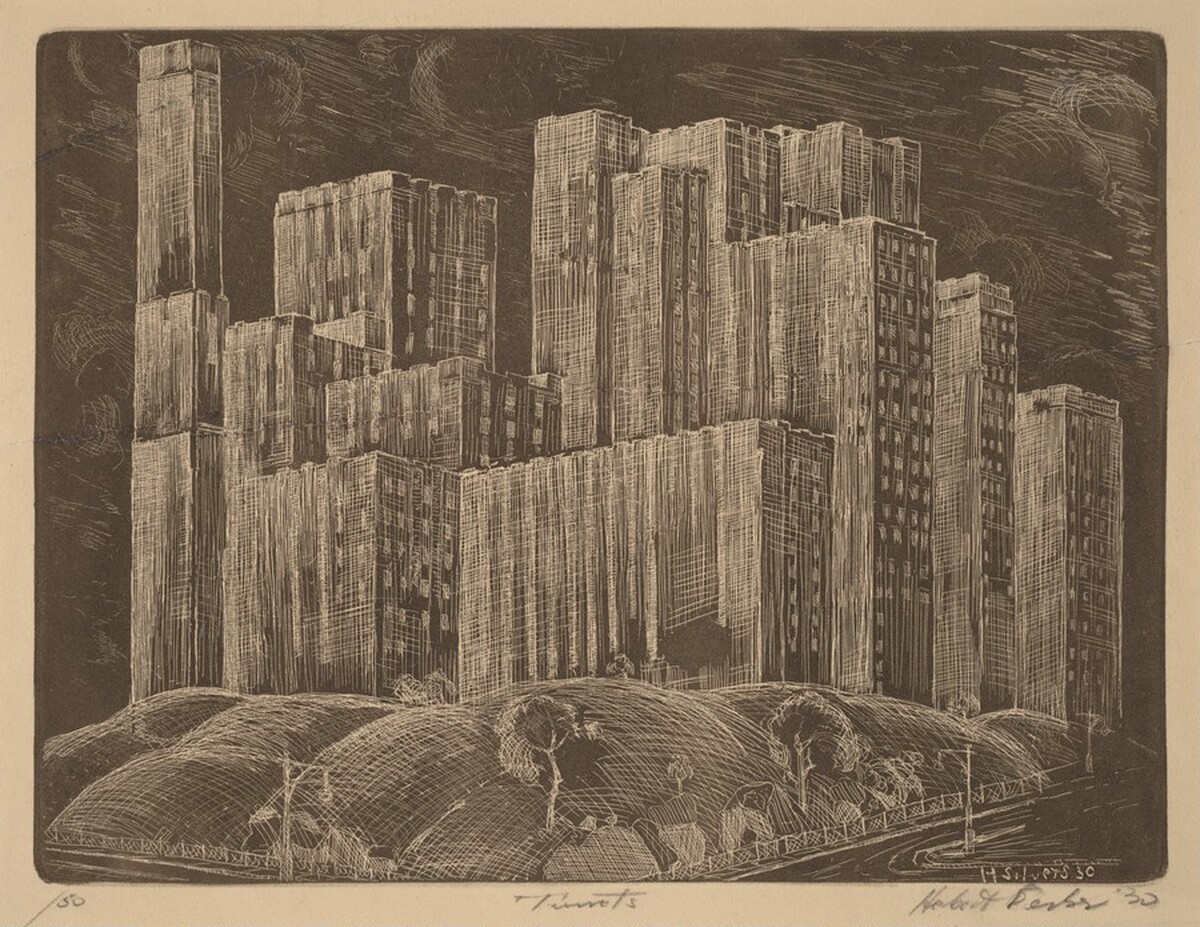 Turrets by Herbert Ferber