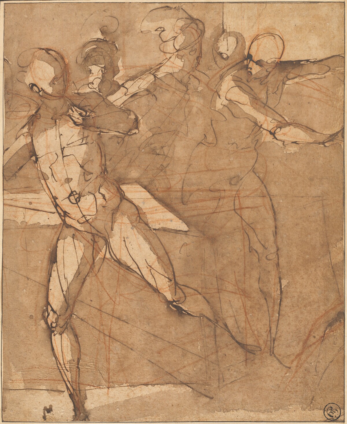 Christ Driving the Money Changers from the Temple by Attributed to Ludovico Cardi called Cigoli