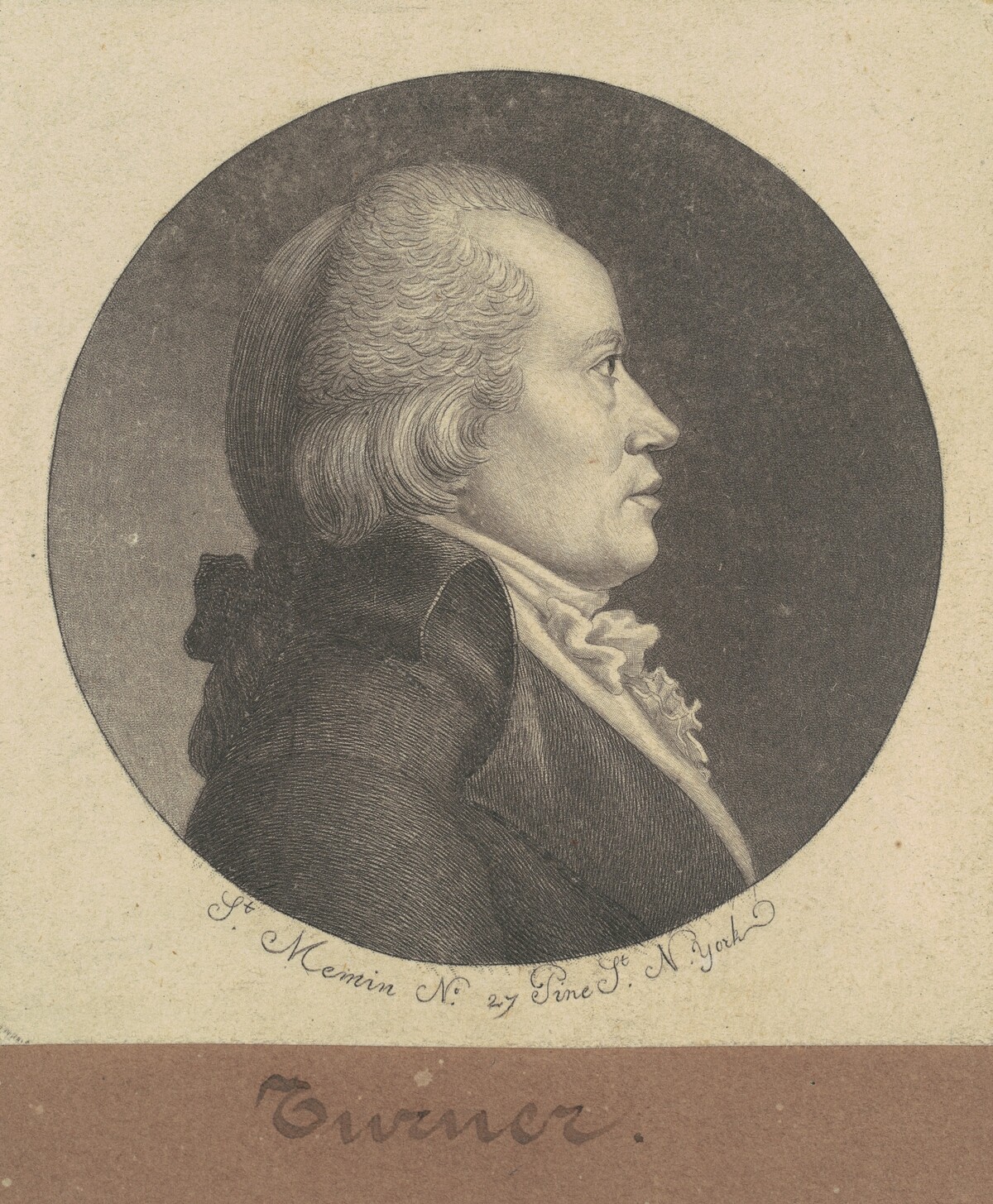 Turner by Charles B. J. Févret de Saint-Mémin