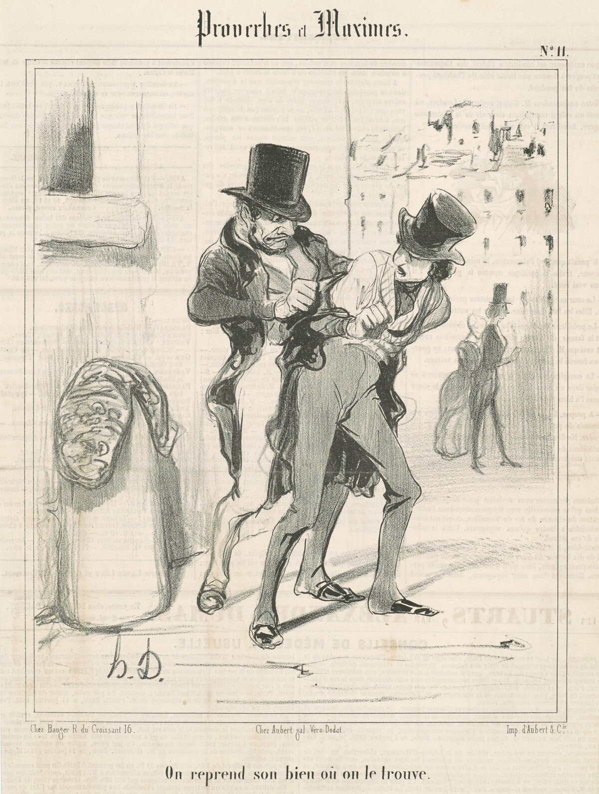 On reprend son bien ou on le trouve by Honoré Daumier