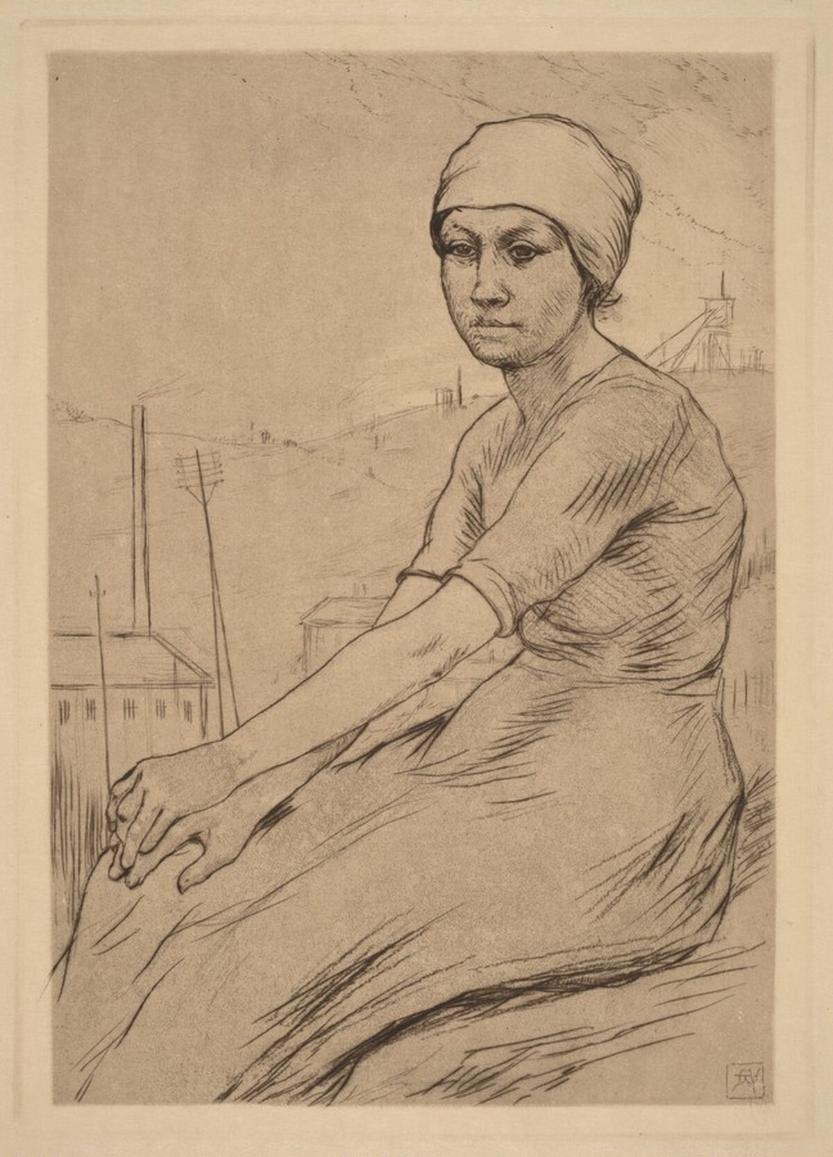 Seated Woman by Armand Rassenfosse