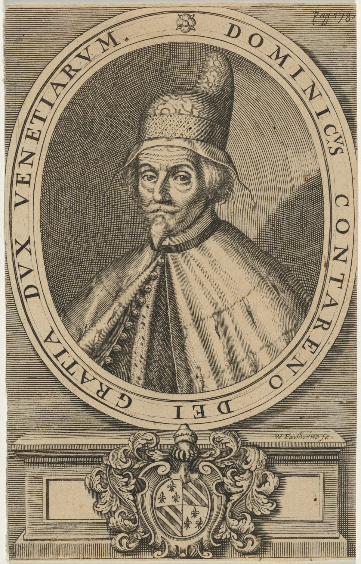 Domenico Contarino by William Faithorne