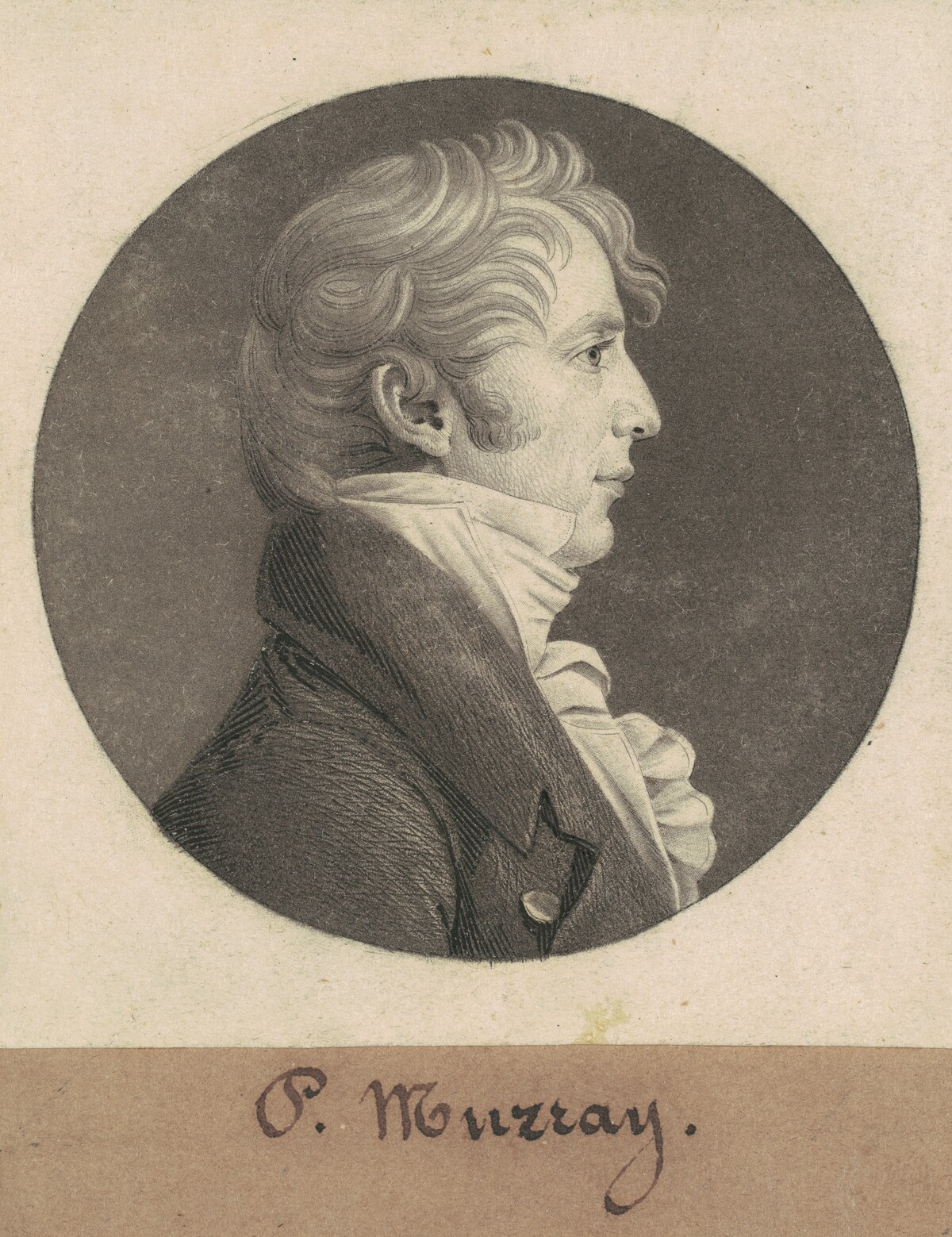 Philip Norborne Nicholas by Charles B. J. Févret de Saint-Mémin