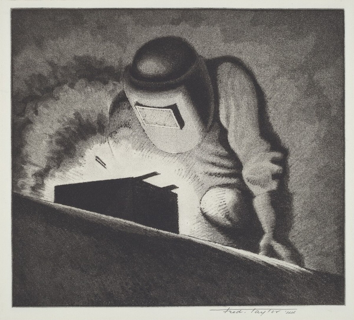 Arc Welder by Frederick Bourchier Taylor