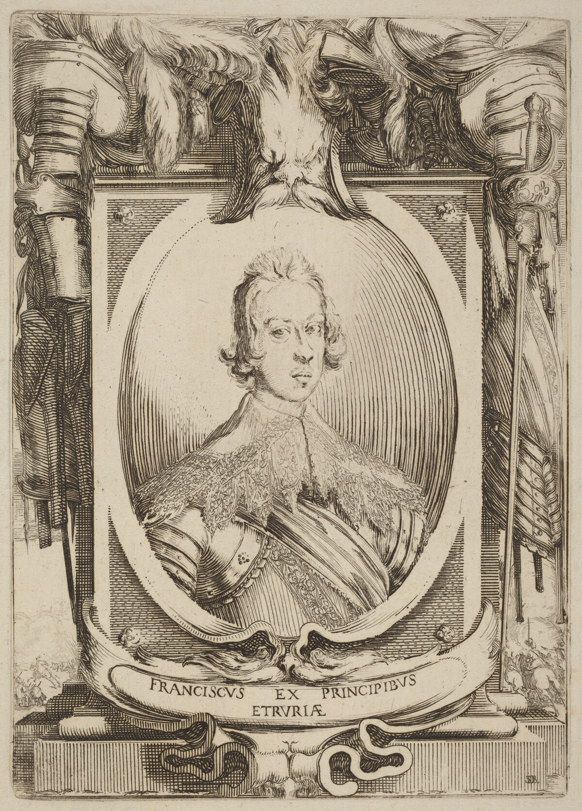 Francesco de Medici, Prince of Tuscany by Stefano Della Bella