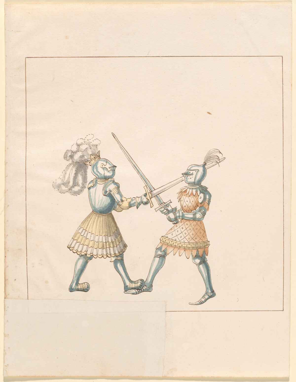 Foot Combat with Longswords by German 16th Century