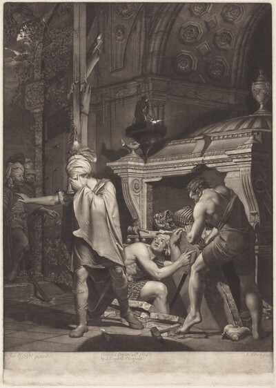 Miravan Opening the Tomb of His Ancestors