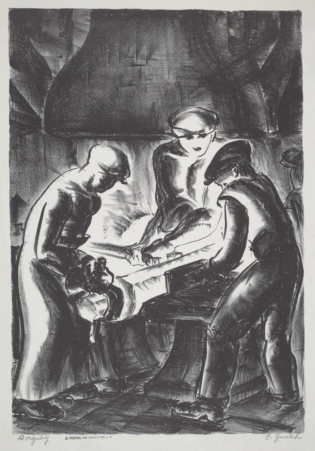 Forging by Clarence Edward Zuelch