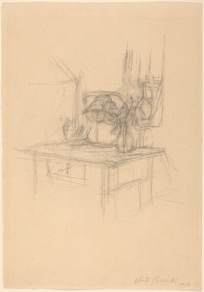 The Table before the Dormer Window