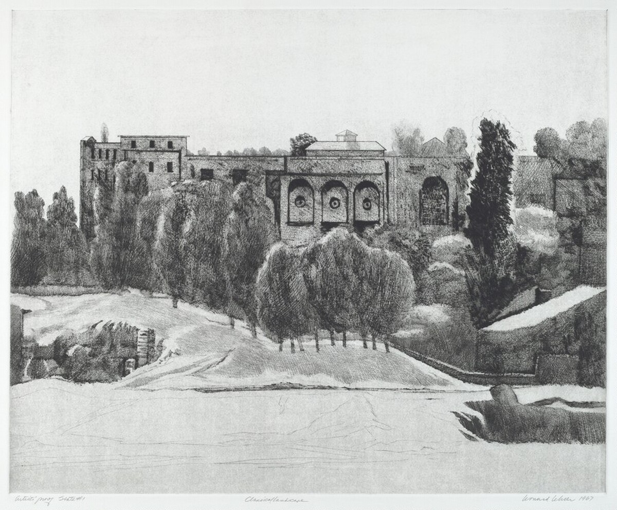 Classical Landscape by Leonard Lehrer