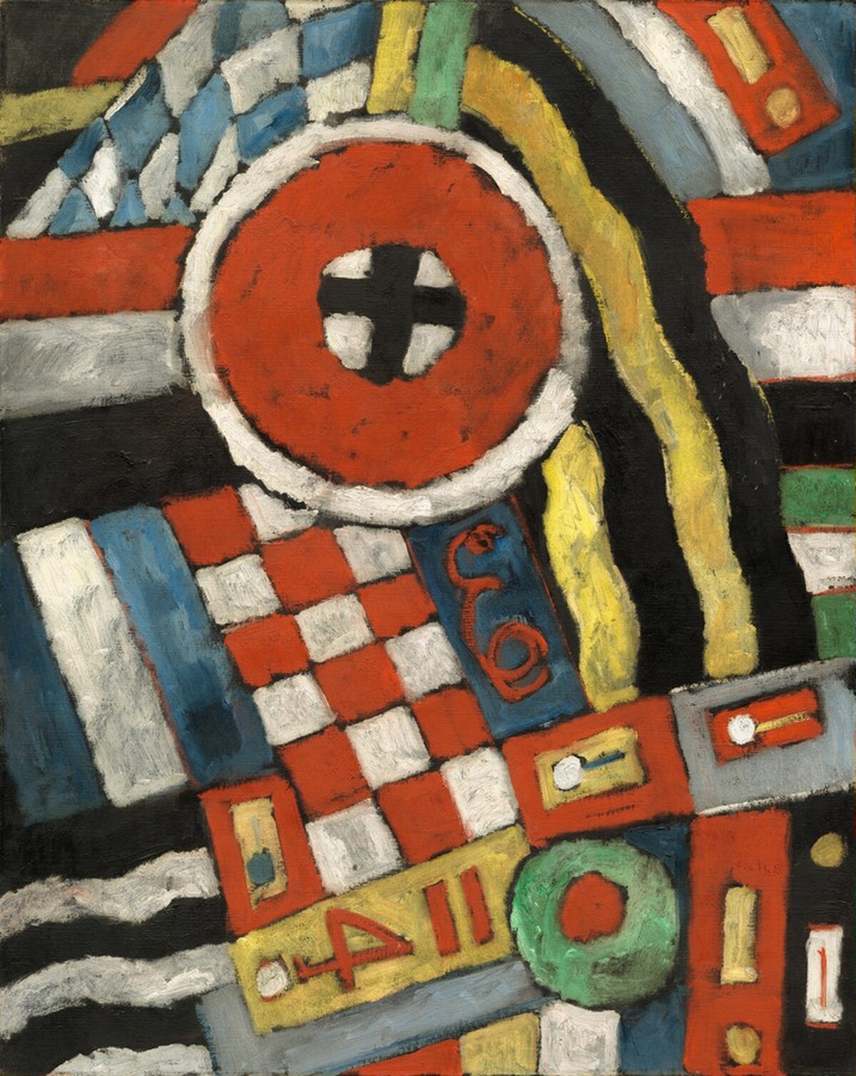 Berlin Abstraction by Marsden Hartley