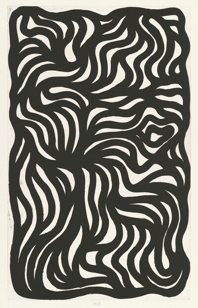 Black Loops & Curves No. 3