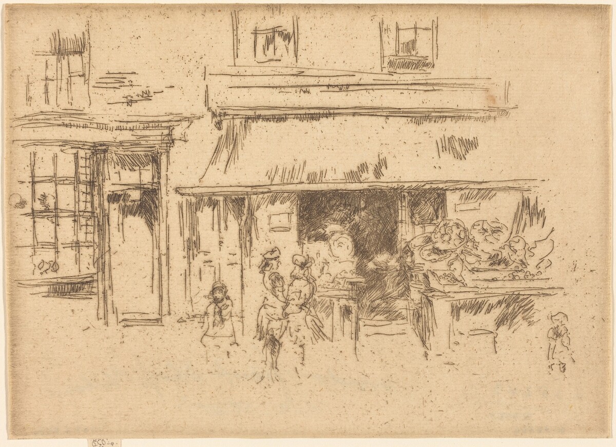 Exeter Street by James McNeill Whistler