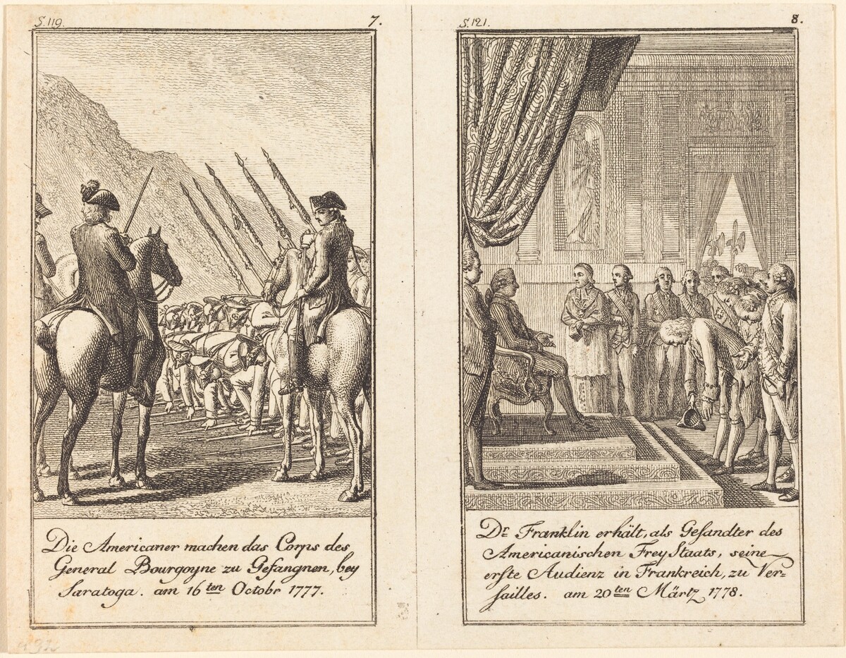 The History of the United States by Daniel Nikolaus Chodowiecki
