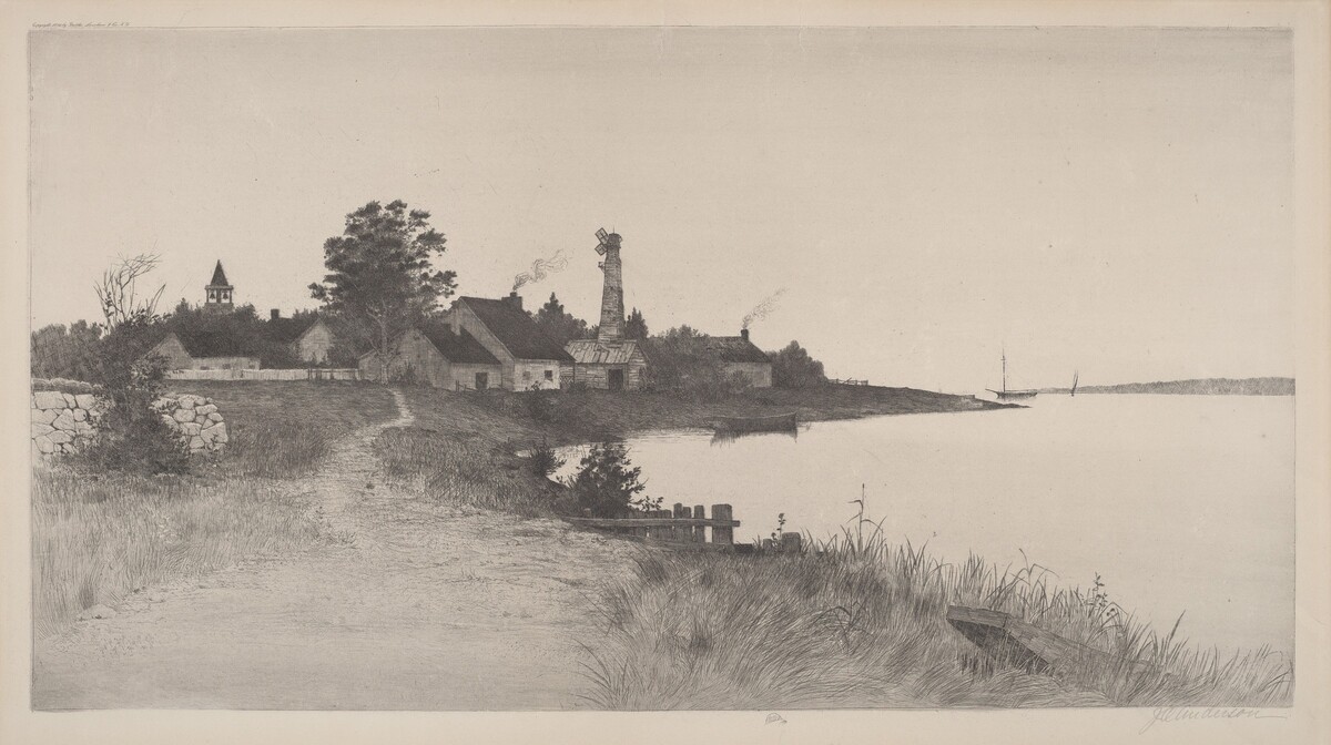 Untitled (Coastal Scene) by John O. Anderson