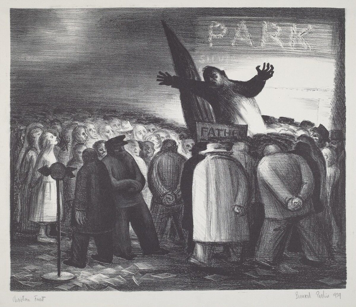 Christian Front by Bernard Perlin