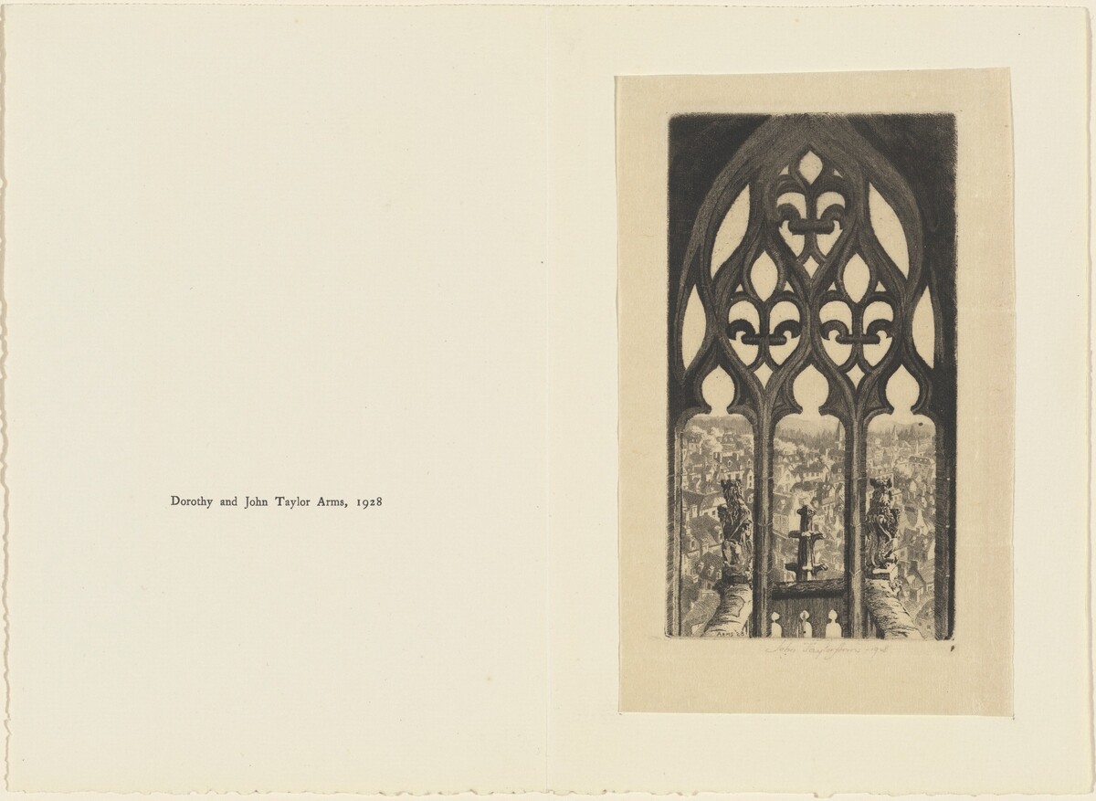 From the Tower, Bayeux by John Taylor Arms