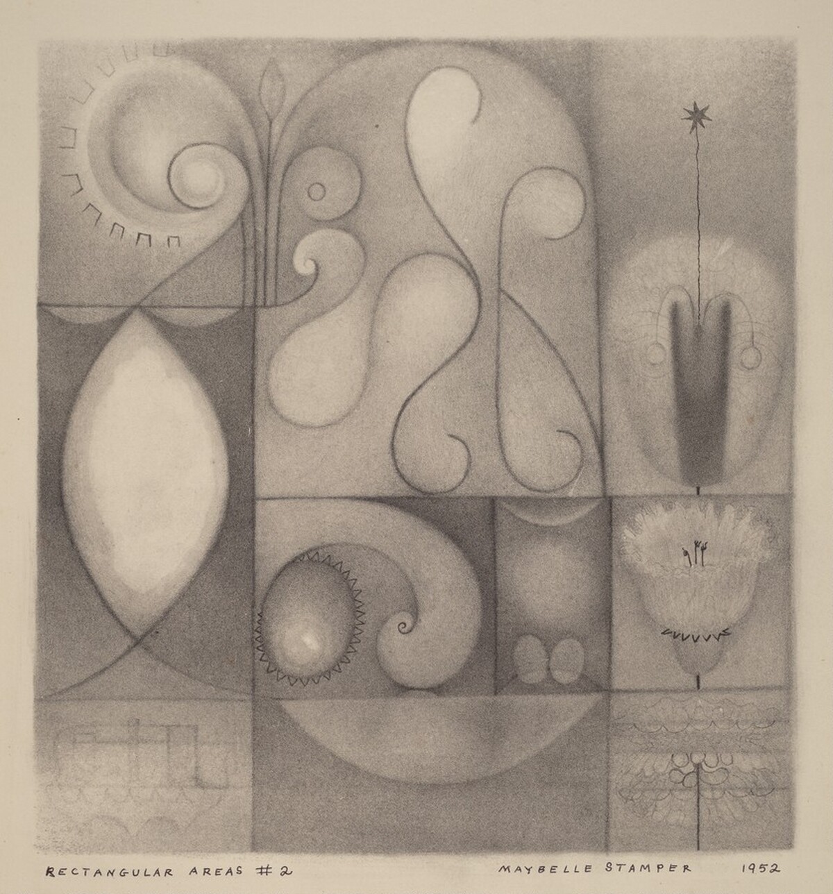 Rectangular Areas #2 by Maybelle Stamper