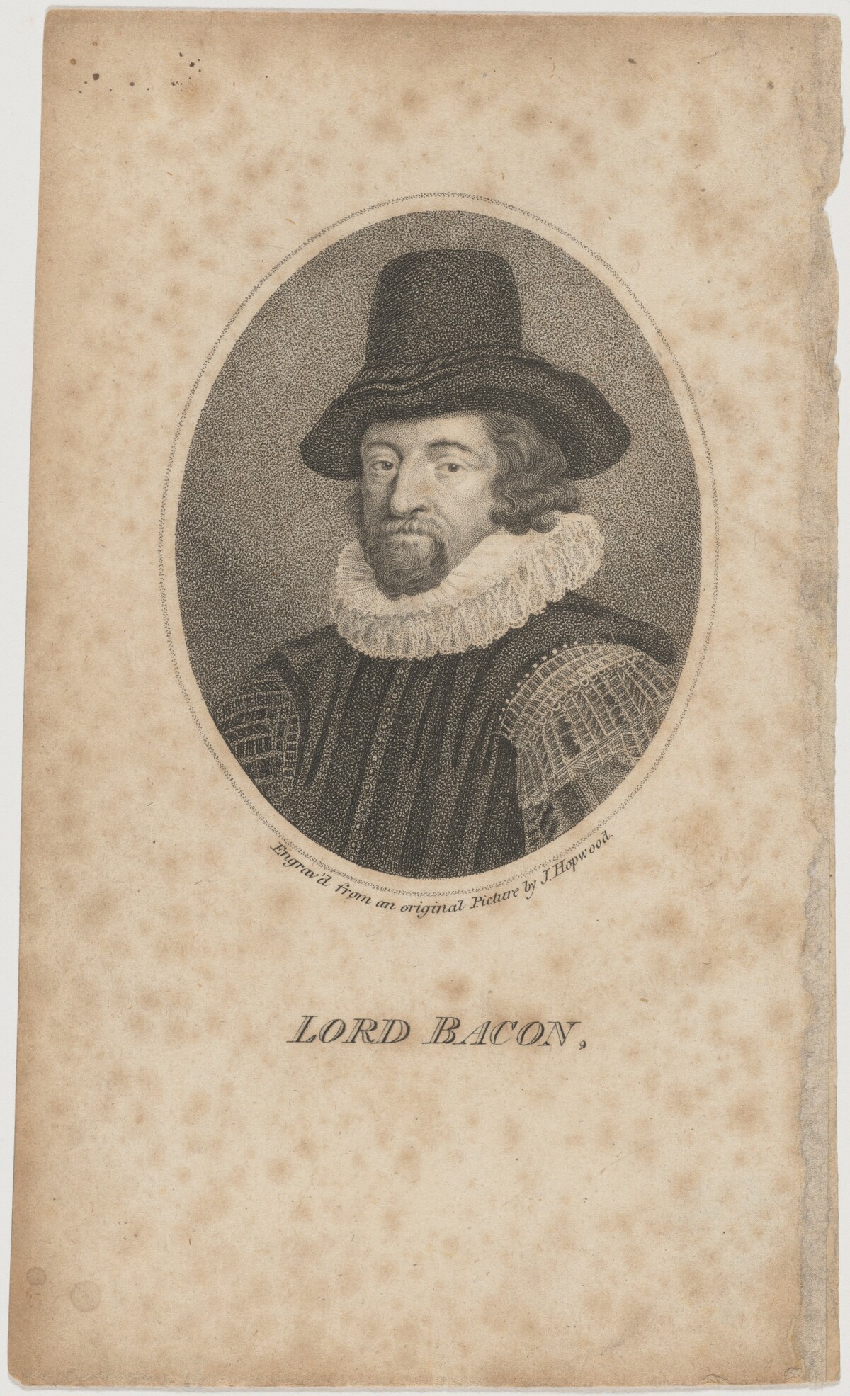 Lord Bacon by James Hopwood I