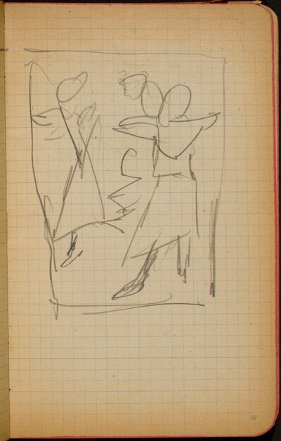 Mehrfigurige Kompositionsskizze (Figural Composition) [p. 41]