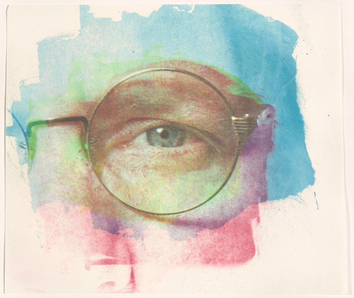 John (proof for unpublished print) by Chuck Close