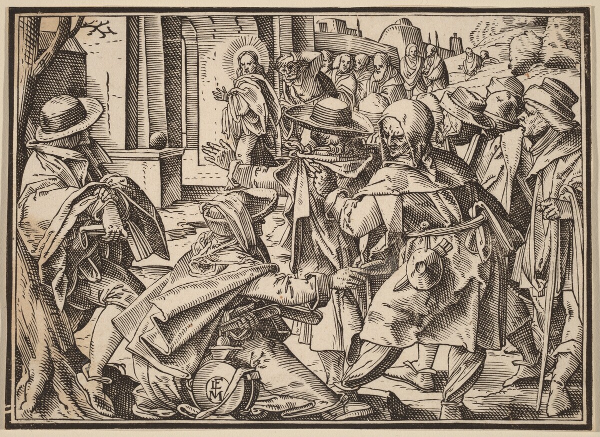 Christ Tells His Disciples of the Last Judgment by Christoph Murer