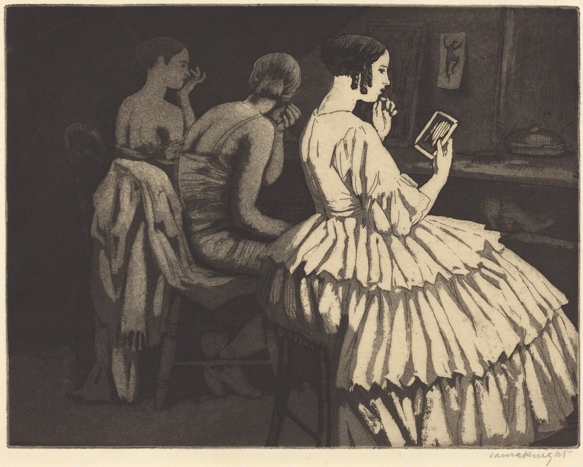 Dressing Room No. 2 by Laura Knight