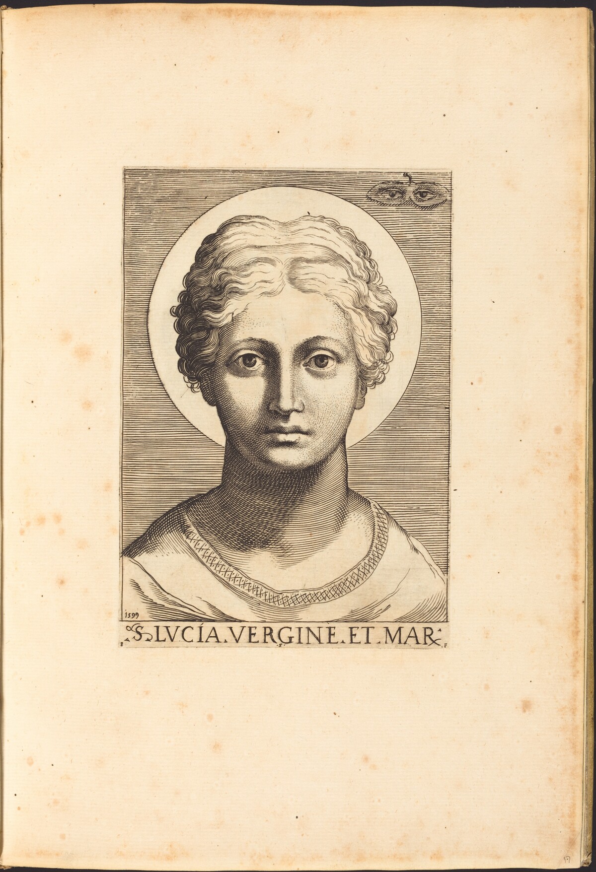 Print from Drawing Book by Luca Ciamberlano
