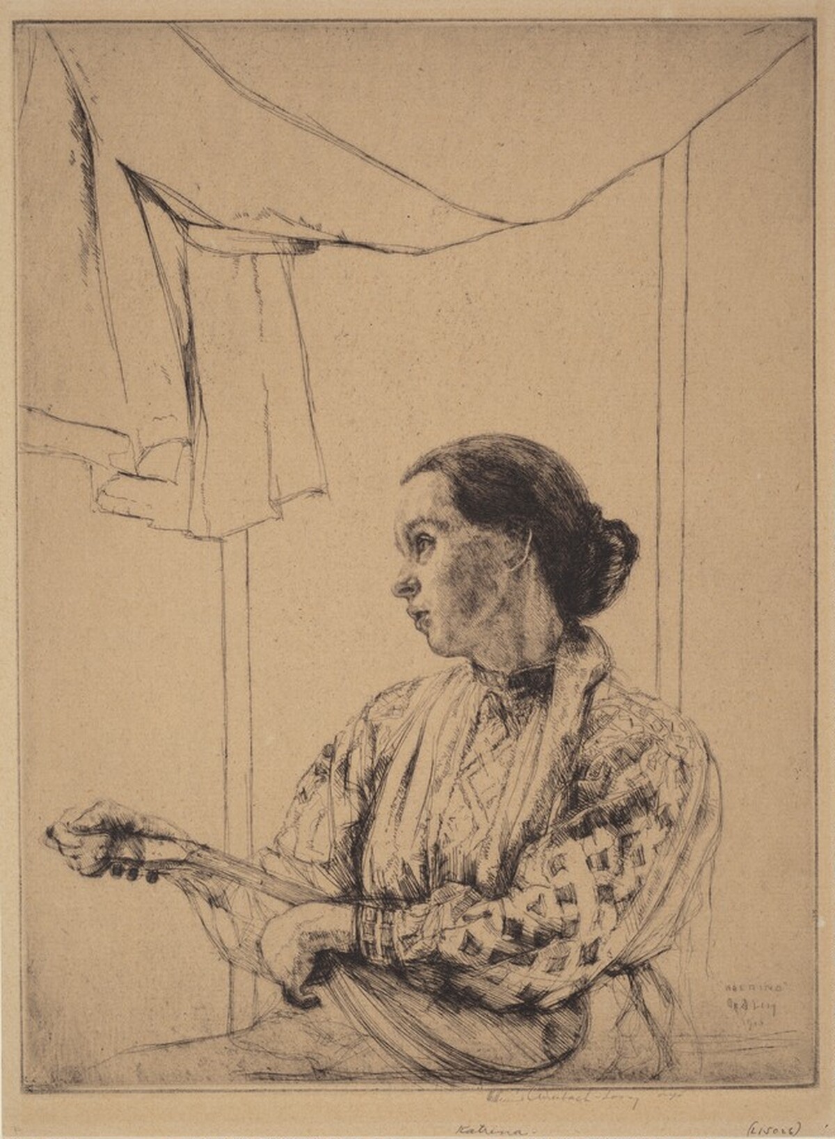 Katrina by William Auerbach-Levy