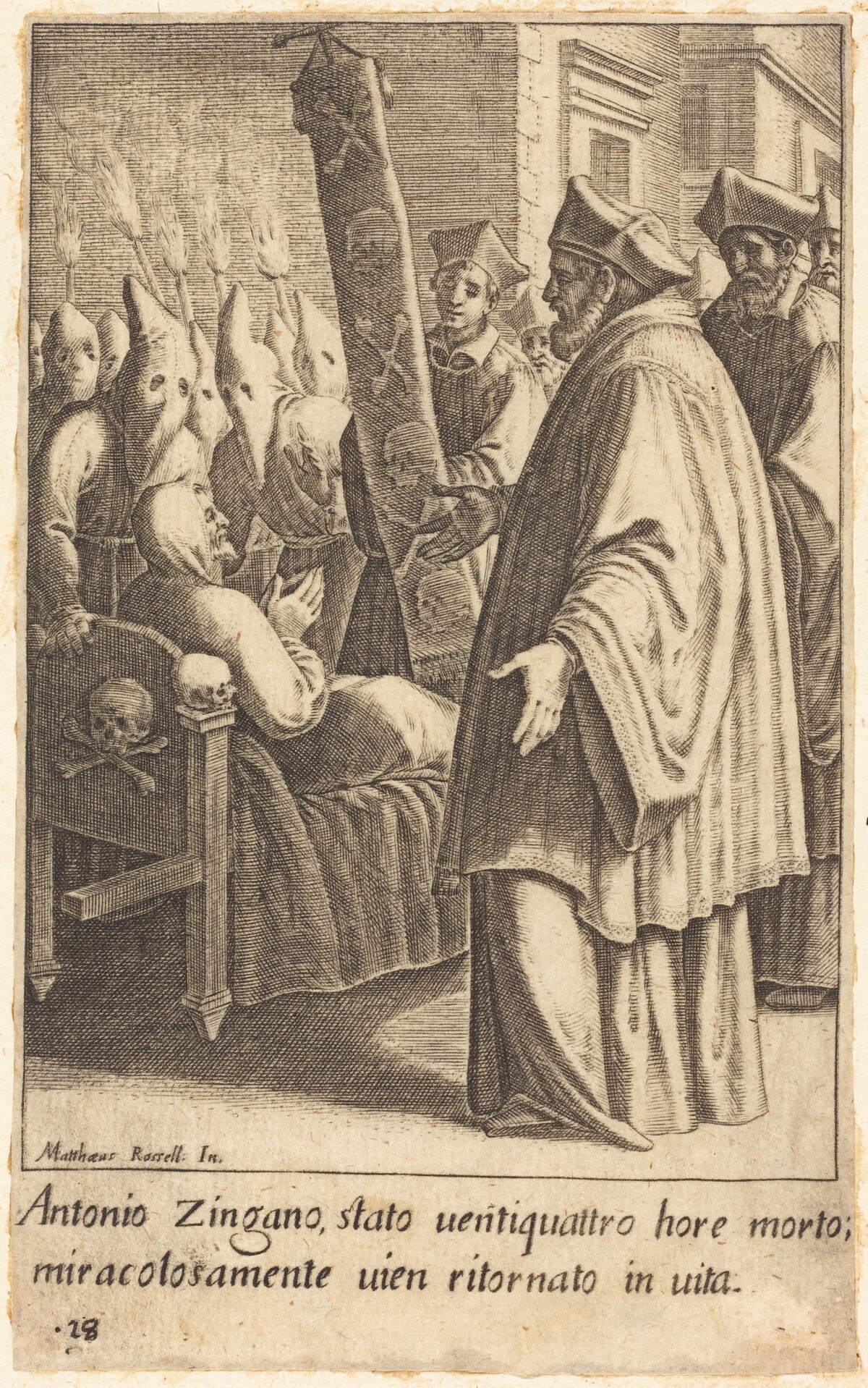 Antonio Zingano by Jacques Callot after Matteo Rosselli