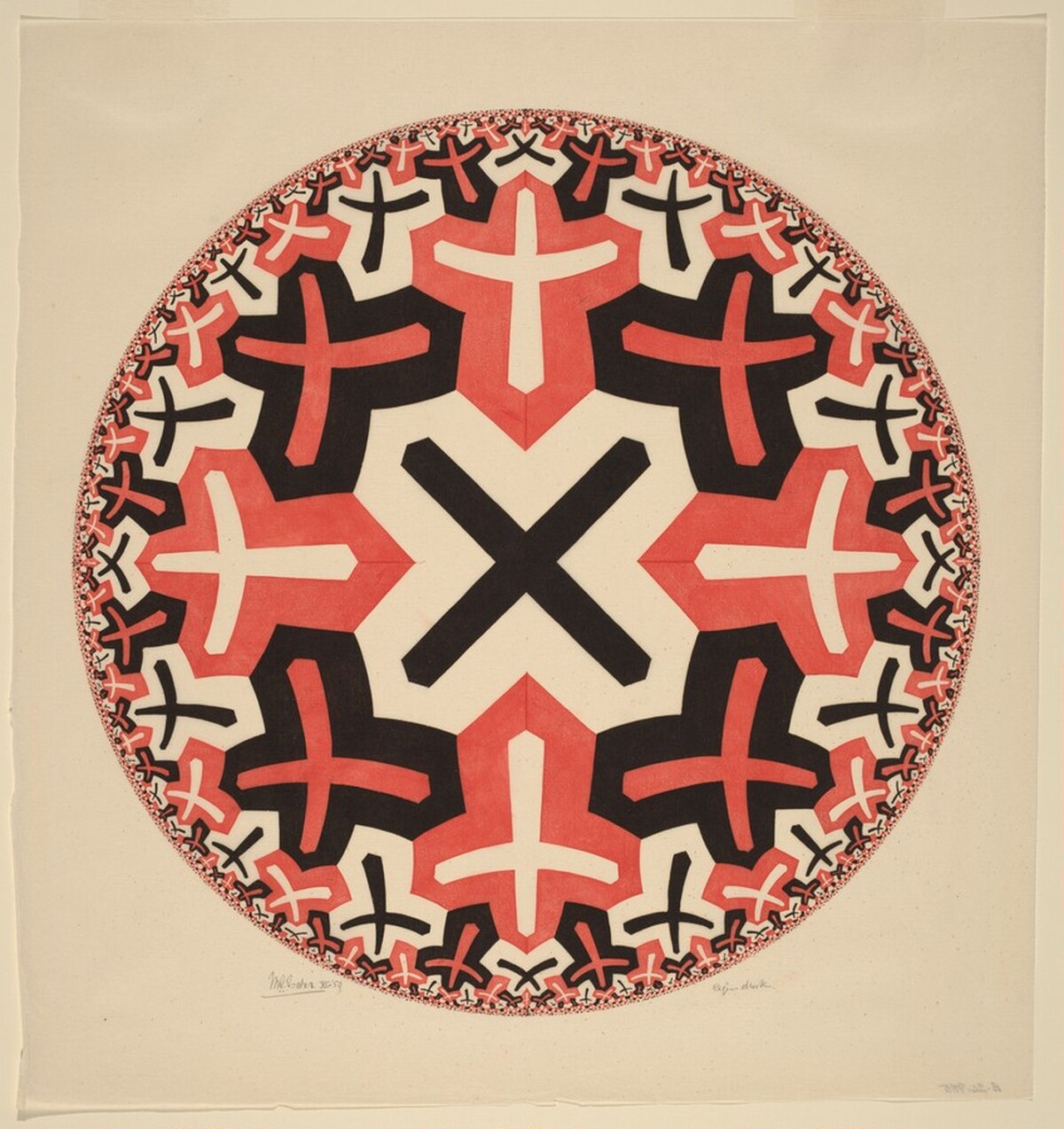 Circle Limit II by M.C. Escher