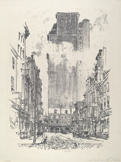 Down Sansom Street