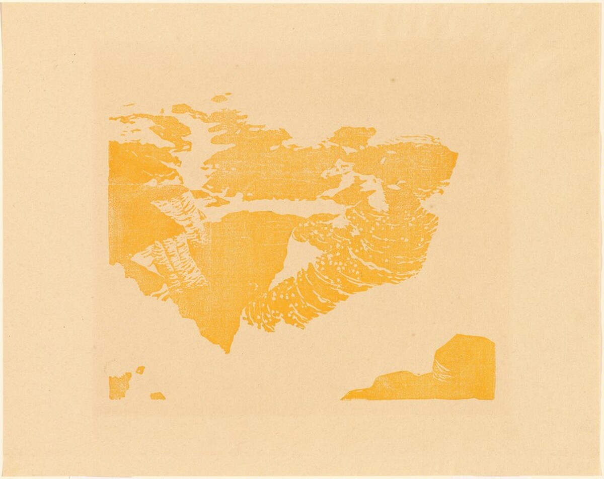 Bright Angel Trail by Gustave Baumann