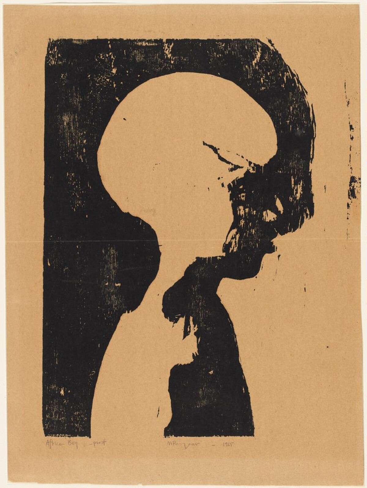 African Boy by Martin Puryear
