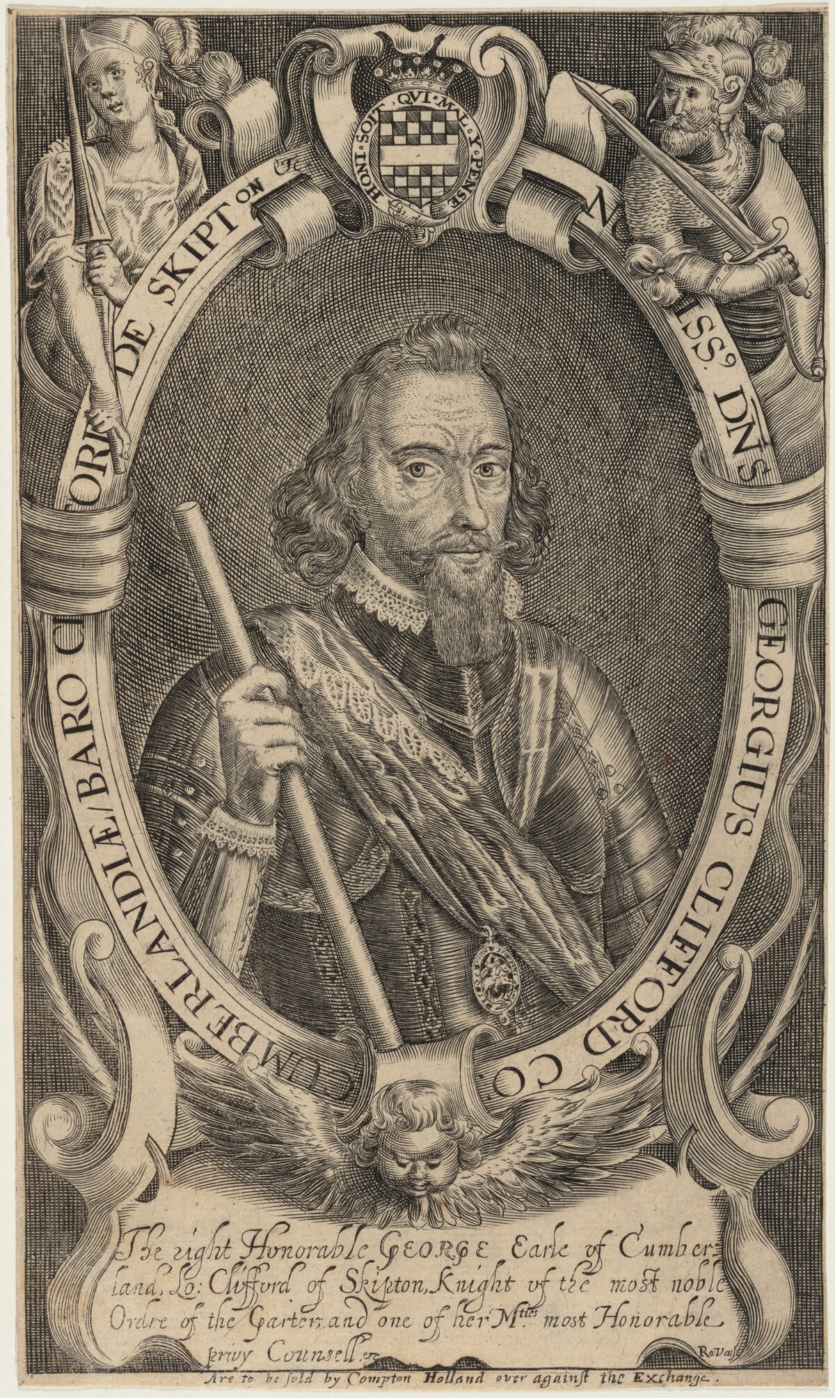 George Clifford, Third Earl of Cumberland by Robert Vaughan