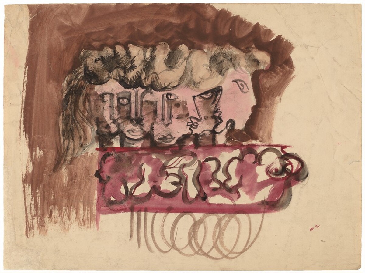 Five Female Heads by Mark Rothko