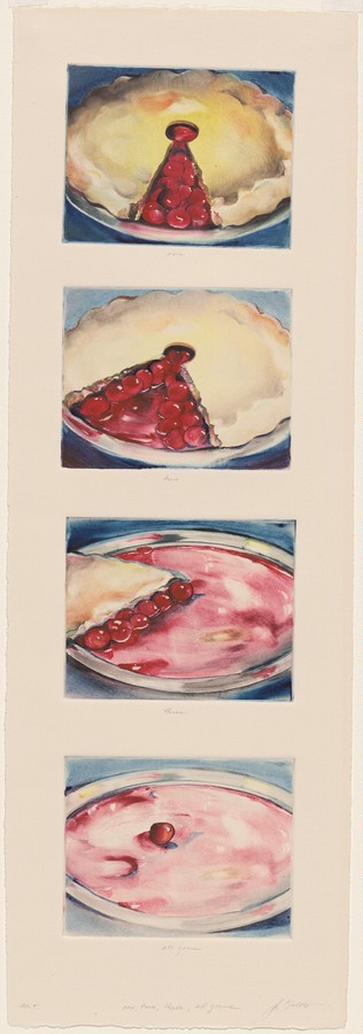 One, Two, Three...All Gone by Joseph Goldyne
