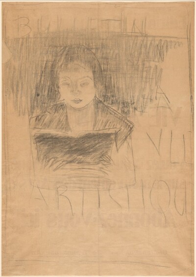 Study for "Bulletin de la vie artistique"