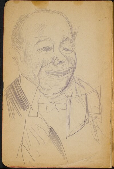 Mann im Frack (Man in Dress Coat) [p. 16]