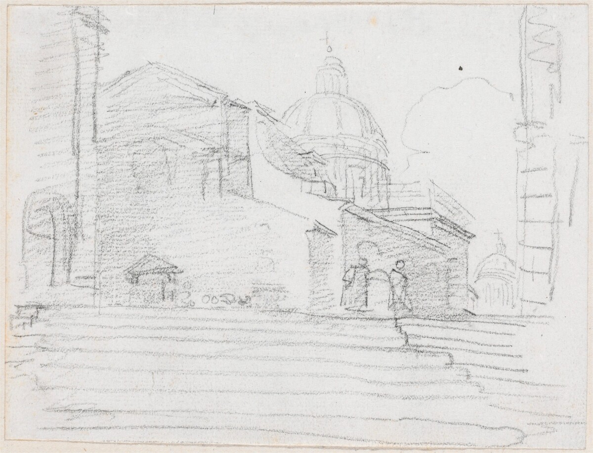 S. Rocco by Hubert Robert