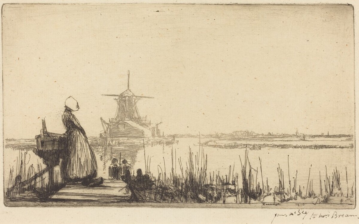Zaandijk by James McBey