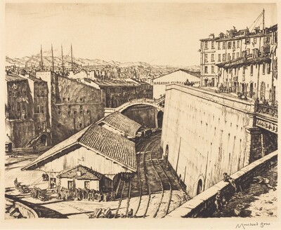 Railway Sheds, Marseilles