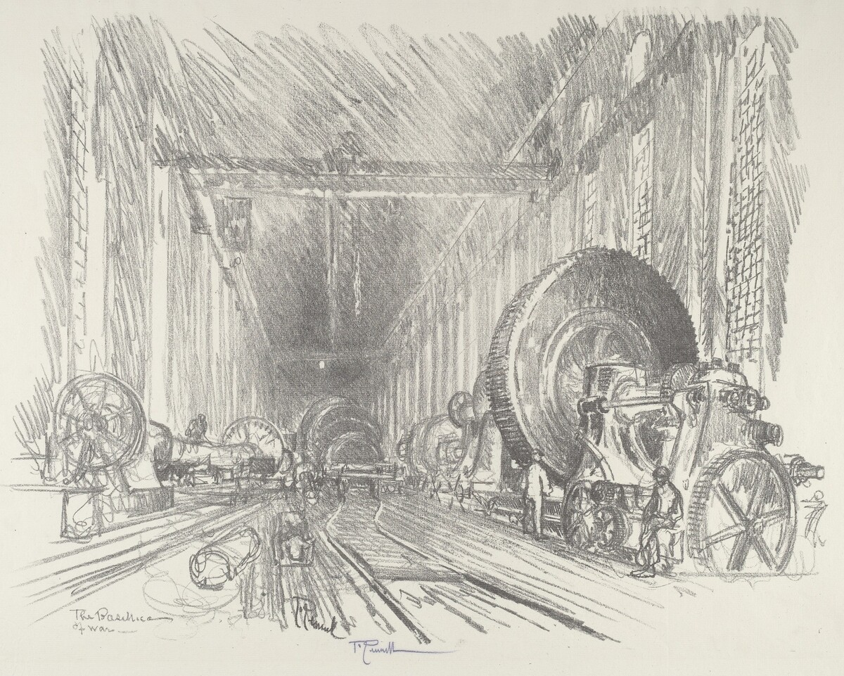 The Basilica of War by Joseph Pennell